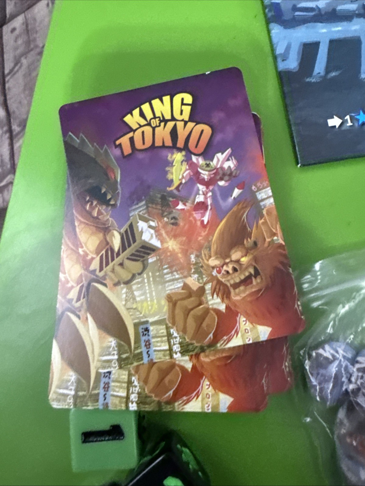 KING OF TOKYO Game Richard Garfield 100% Complete (2014 Iello)