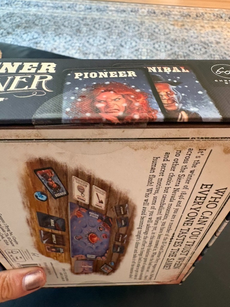 Donner Dinner Party Board Game New Unplayed Complete