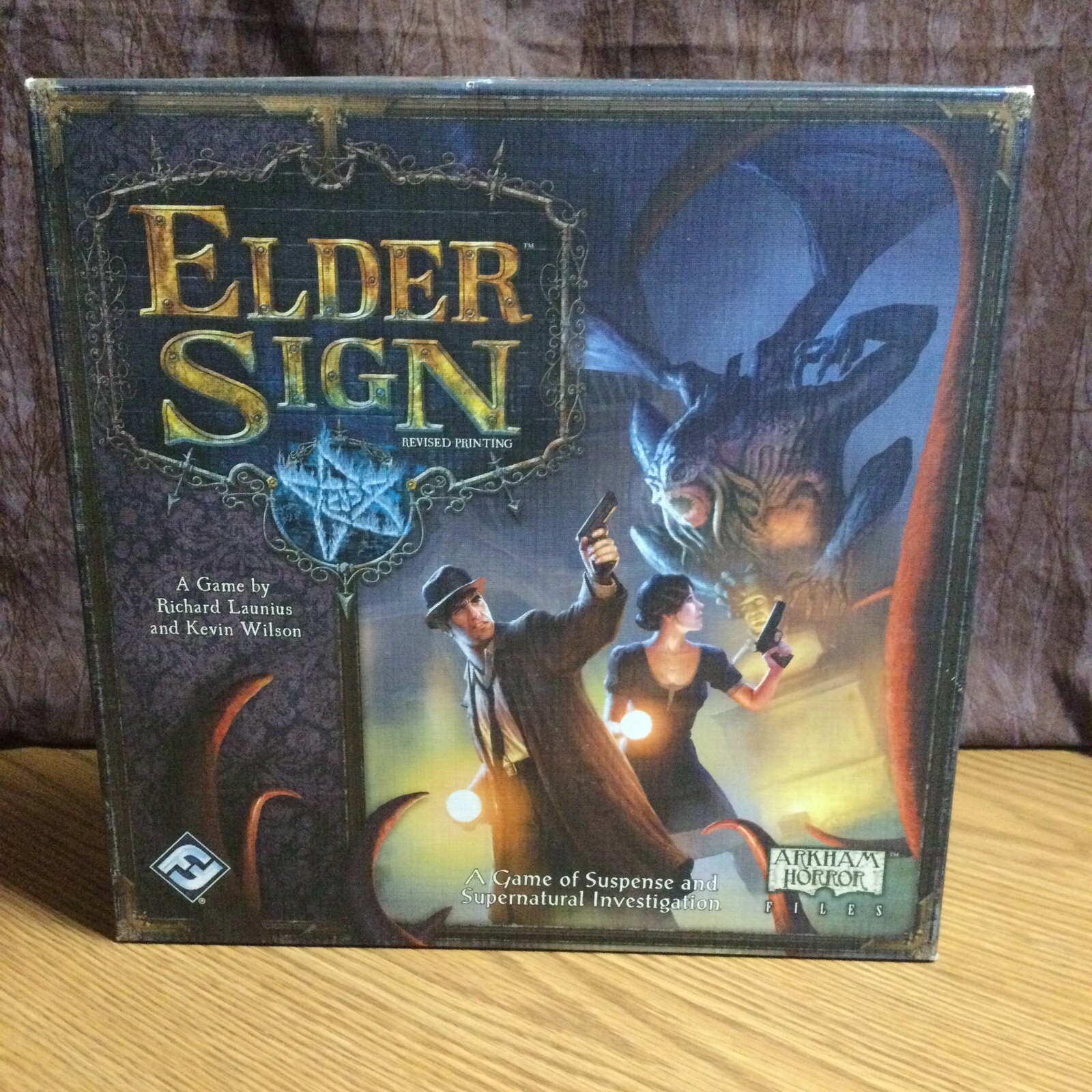 Elder Sign Cooperative Dice Game Great Condition Arkham Horror Files – READ