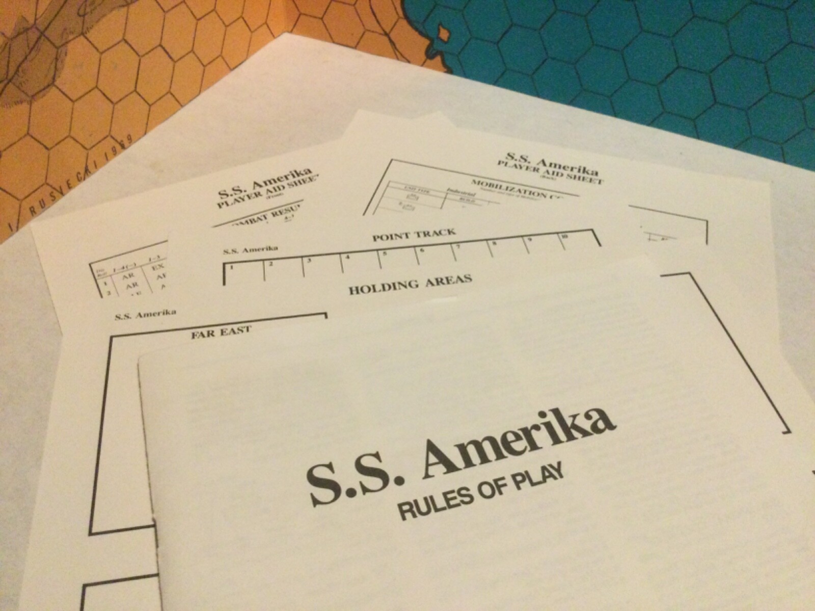 unpunched SS AMERIKA Alternate History Nazi Invasion of USA 3W Germany America