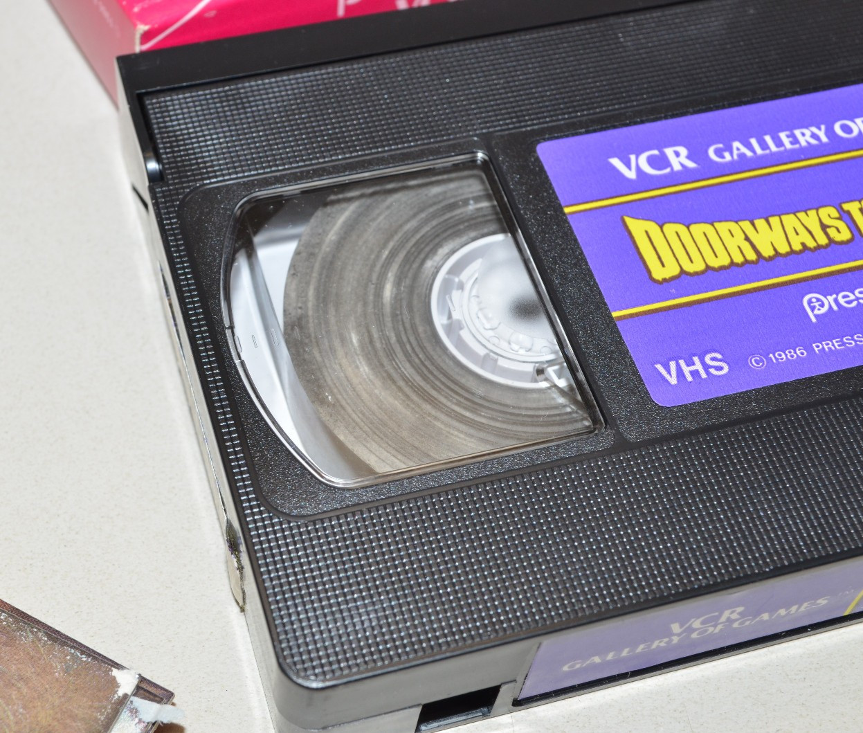 Vintage DOORWAYS TO HORROR VCR Game 1986 Monsters Pressman