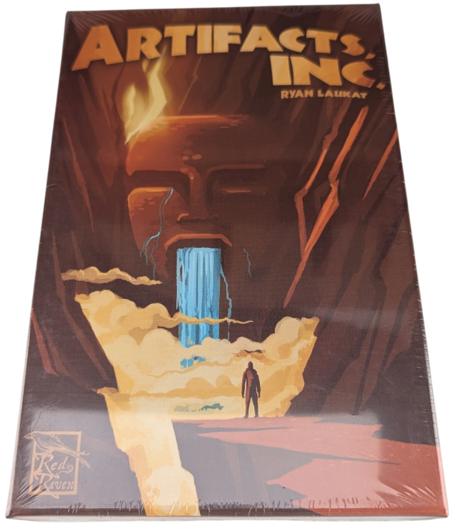 Artifacts Inc Board Game Red Raven Games RVM008 Ryan Laukat New Sealed