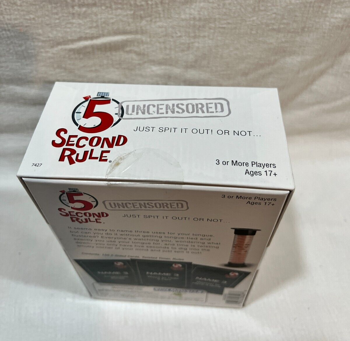 5 Second Rule Uncensored Trivia Game | Spit it Out | Fun Adult Party Game