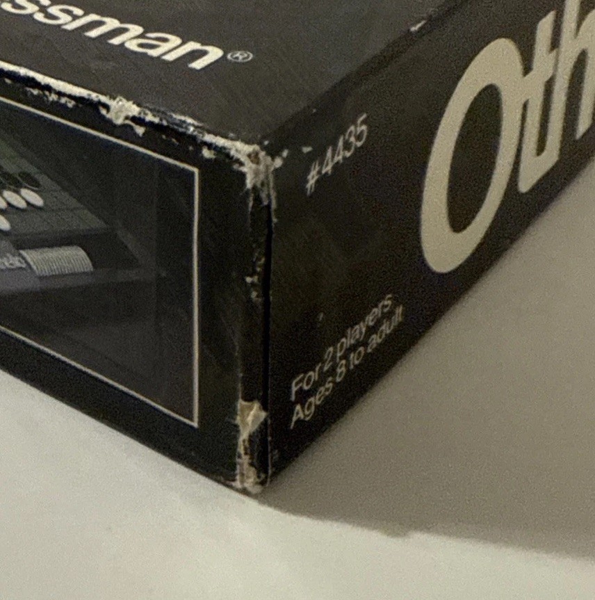 Vintage Othello Strategy Board Game by Pressman – 1990 Edition – Complete!