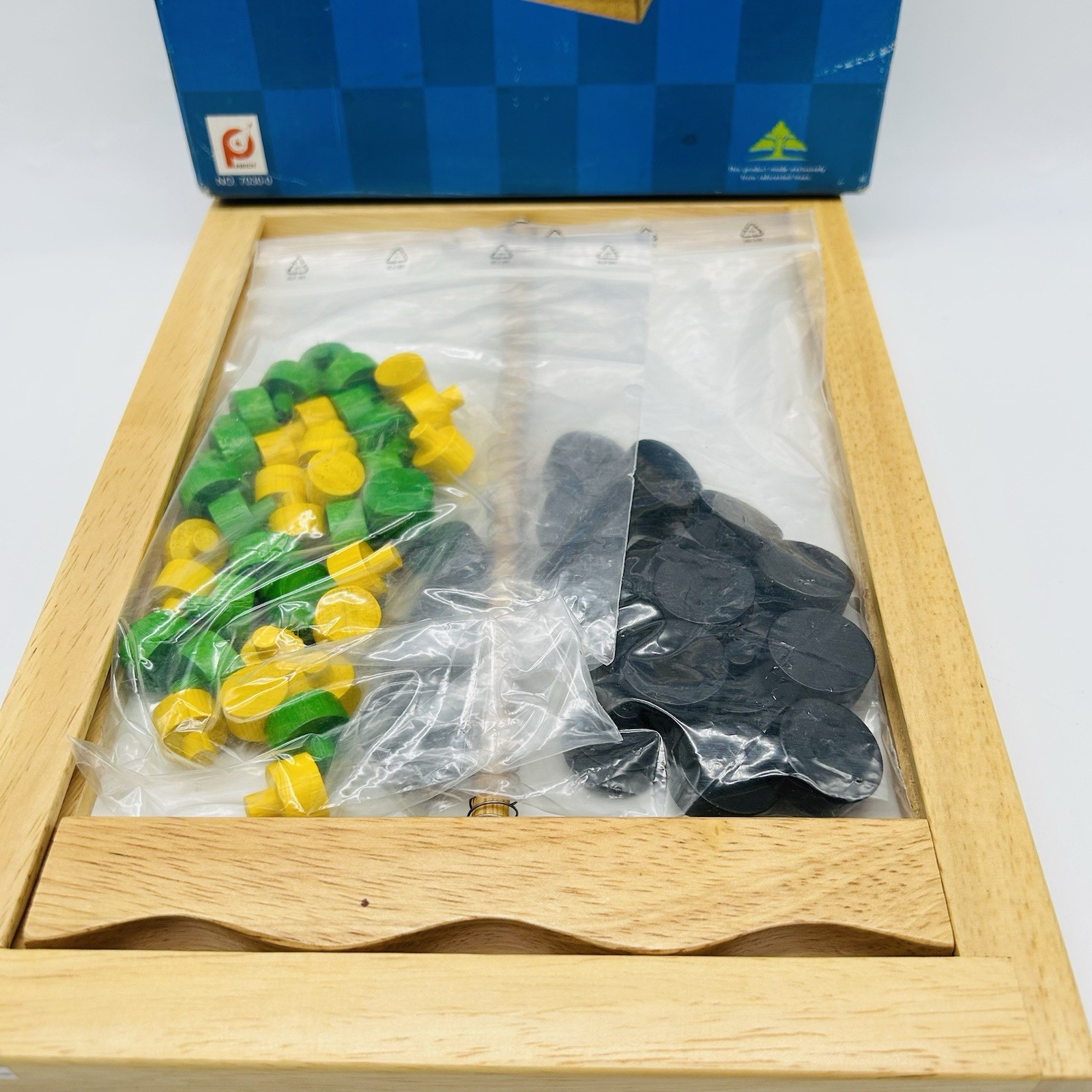 Mikado Bits and Pieces Wooden Board Game Pieces Sealed Complete Thailand