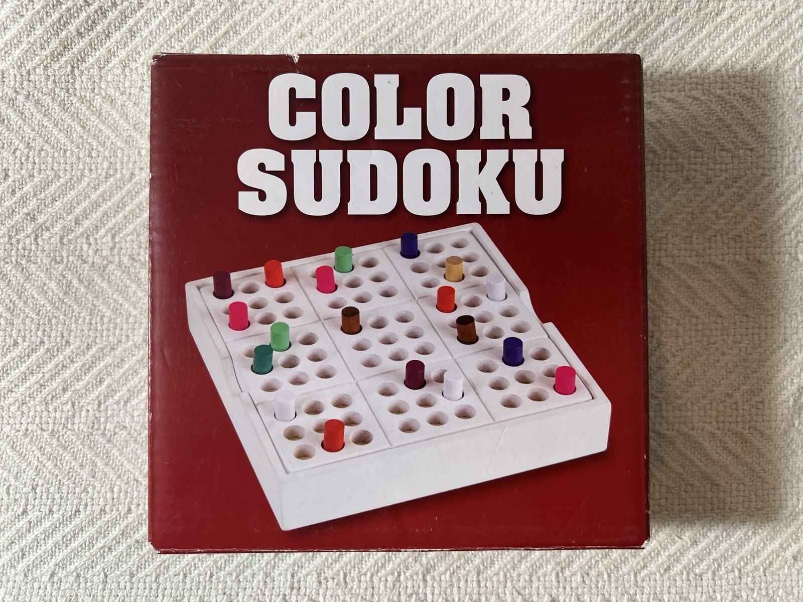 Color Sudoku Puzzle – Complete