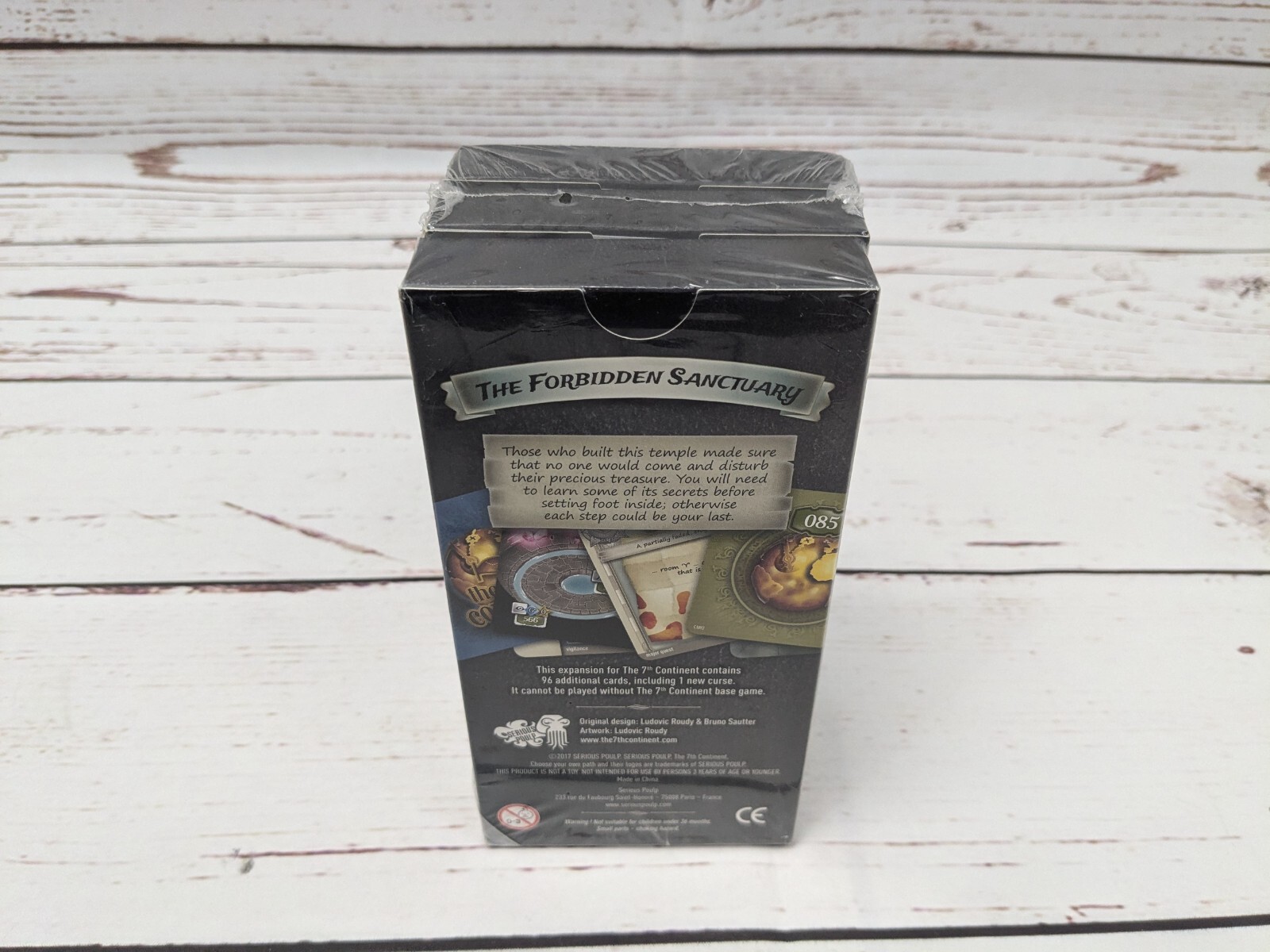 The 7th Continent Board Game Expansions Icy, Forbidden, Swamp Kickstarter NIS