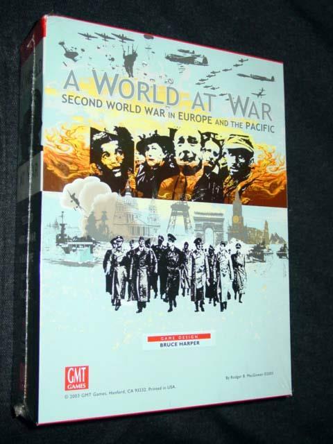 GMT Games 2003 : A WORLD A WAR – Second World War in Europe + Pacific (SEALED)