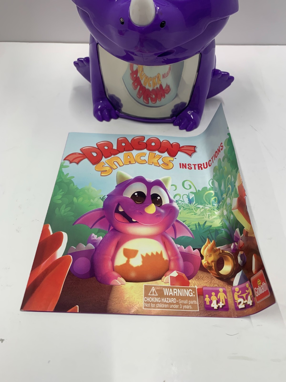 Dragon Snacks Game 2019 Electronic Light And Sounds Tested Works