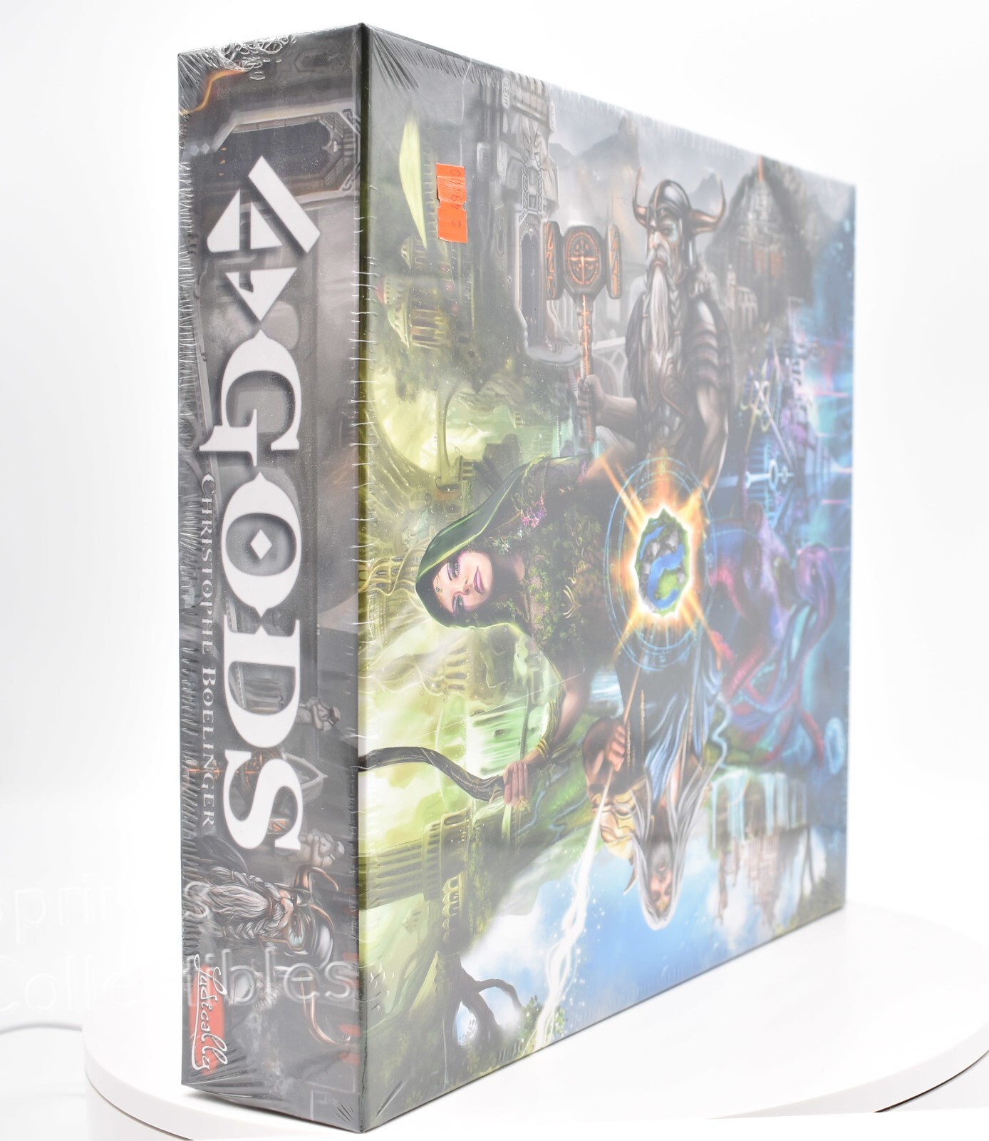 4 Gods – by Asmodee, Ludically, Christophe Boelinger (2016) New in Shrink
