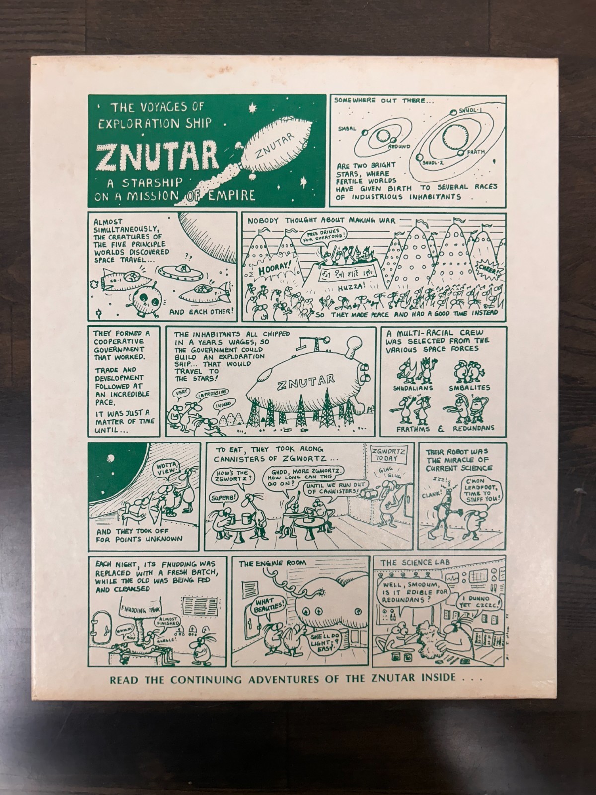 TSR 5005 – The Awful Green Things from Outer Space FIRST EDITION Board Game