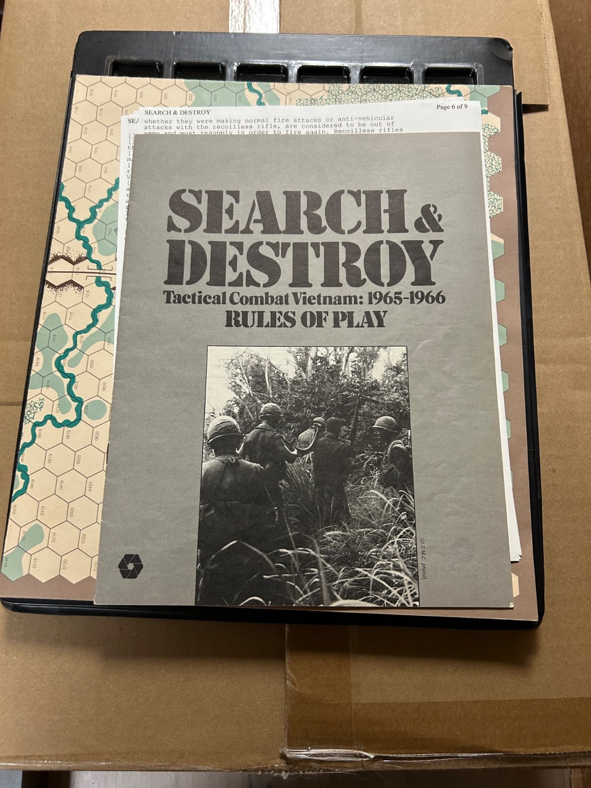 SPI Search and Destroy 1975 Vietnam Tactical Combat