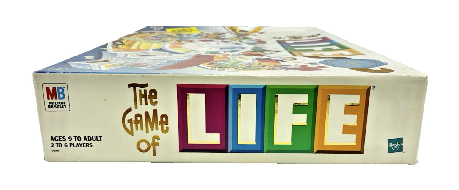 The Game of Life 40th Anniversary Board Game 1999 Vintage 99% Complete