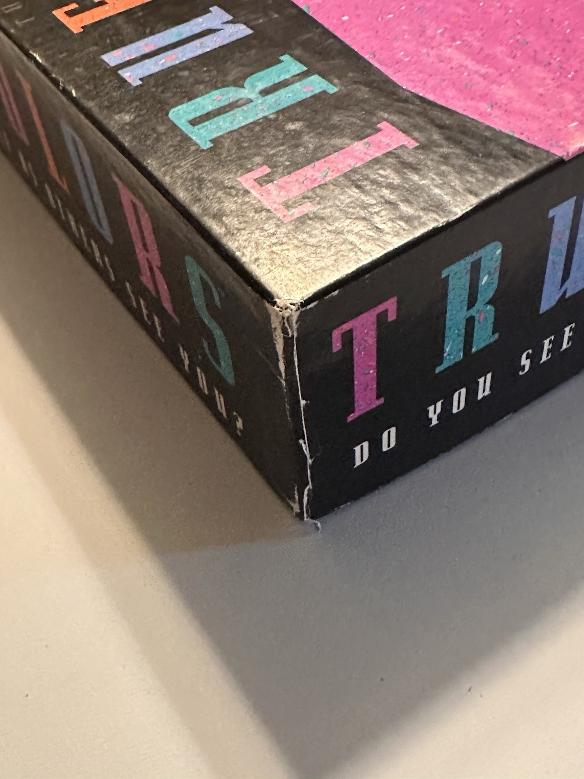True Colors Vintage Board Game Milton Bradley 1990 Fun Adult Conversation