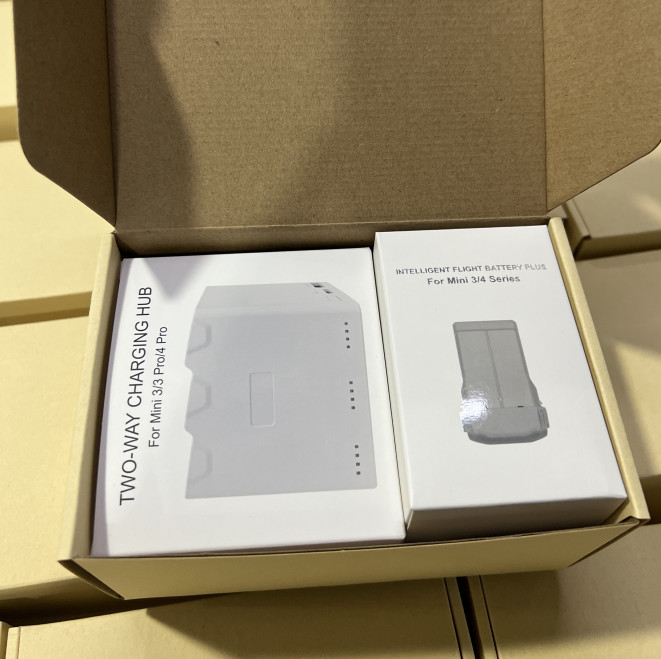 DJI Mini 3 Series 3850mAh 7.38V DJI Mini 4 Pro Battery 2 Pack with Hub
