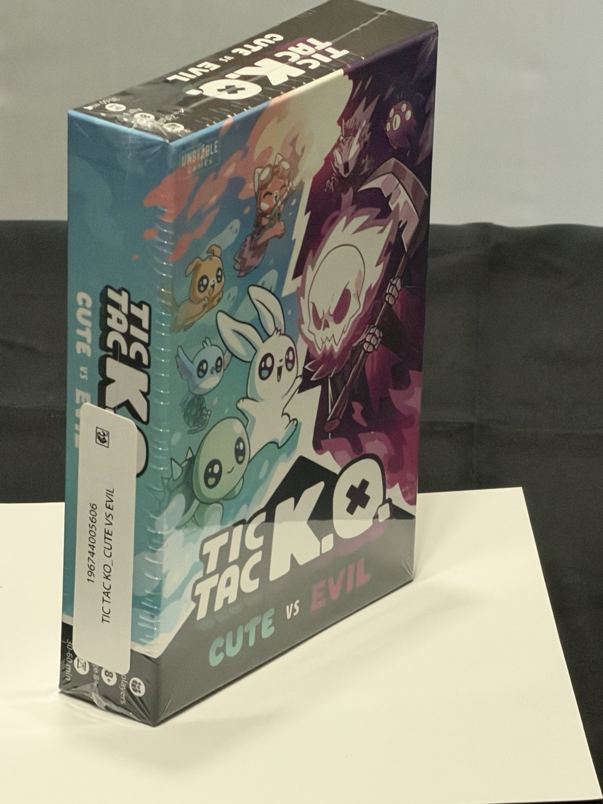 Tic Tac KO Cute vs Evil Card Game (New Sealed)
