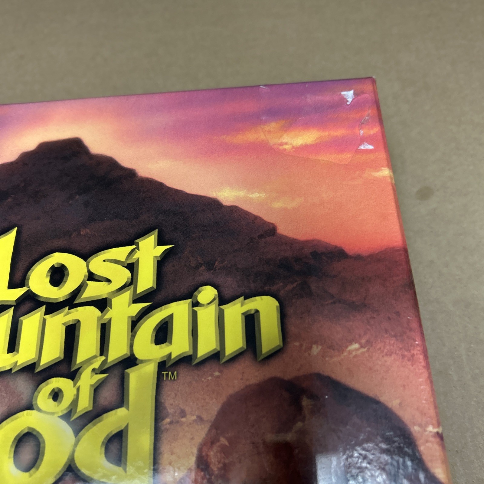 Tommy Nelson The Lost Mountain of God Biblical Adventure Board Game New W/Tears