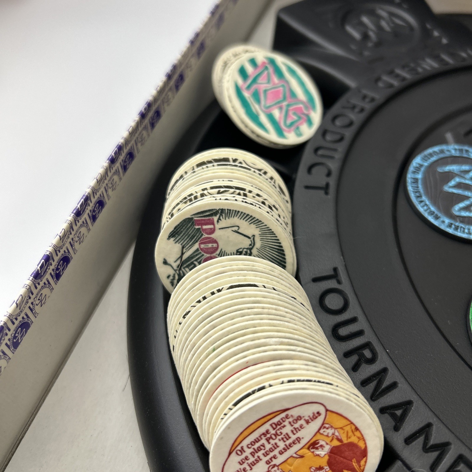 POG: The Game (1994) Near Complete + Extra POGs & Slammers Excellent World WPF