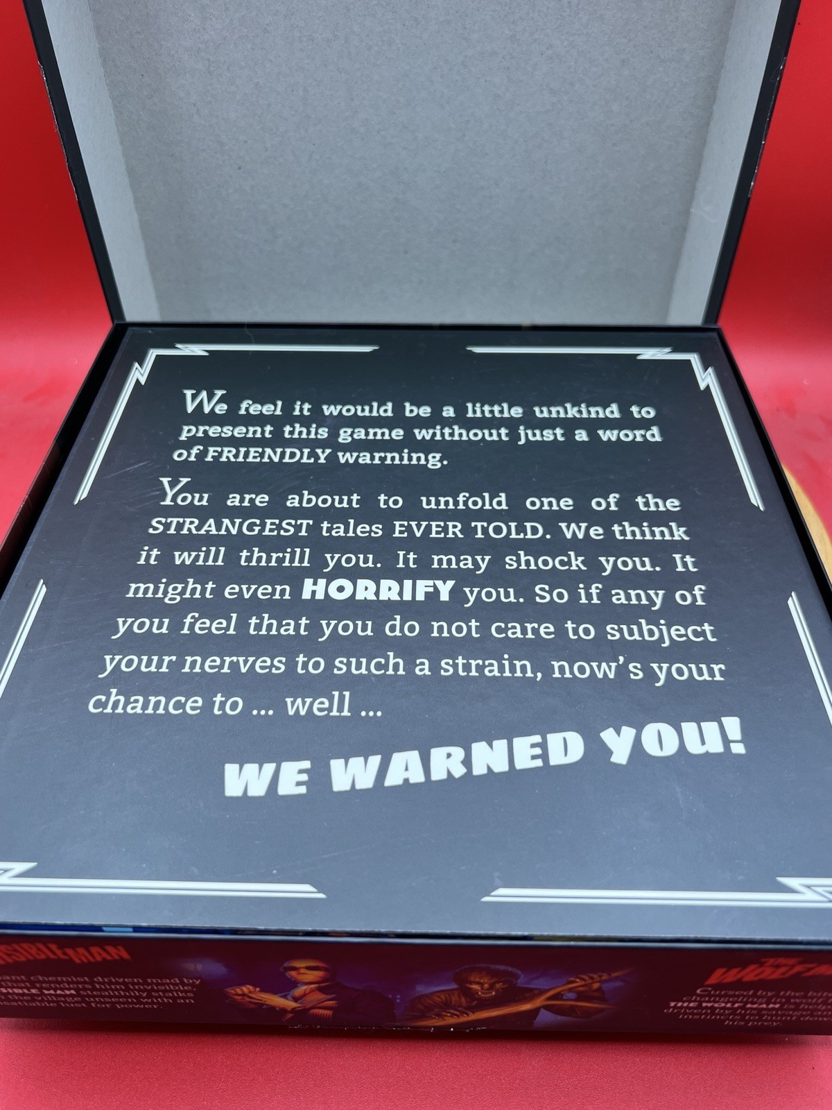 Horrified Universal Monsters Strategy Board Game Ravensburg