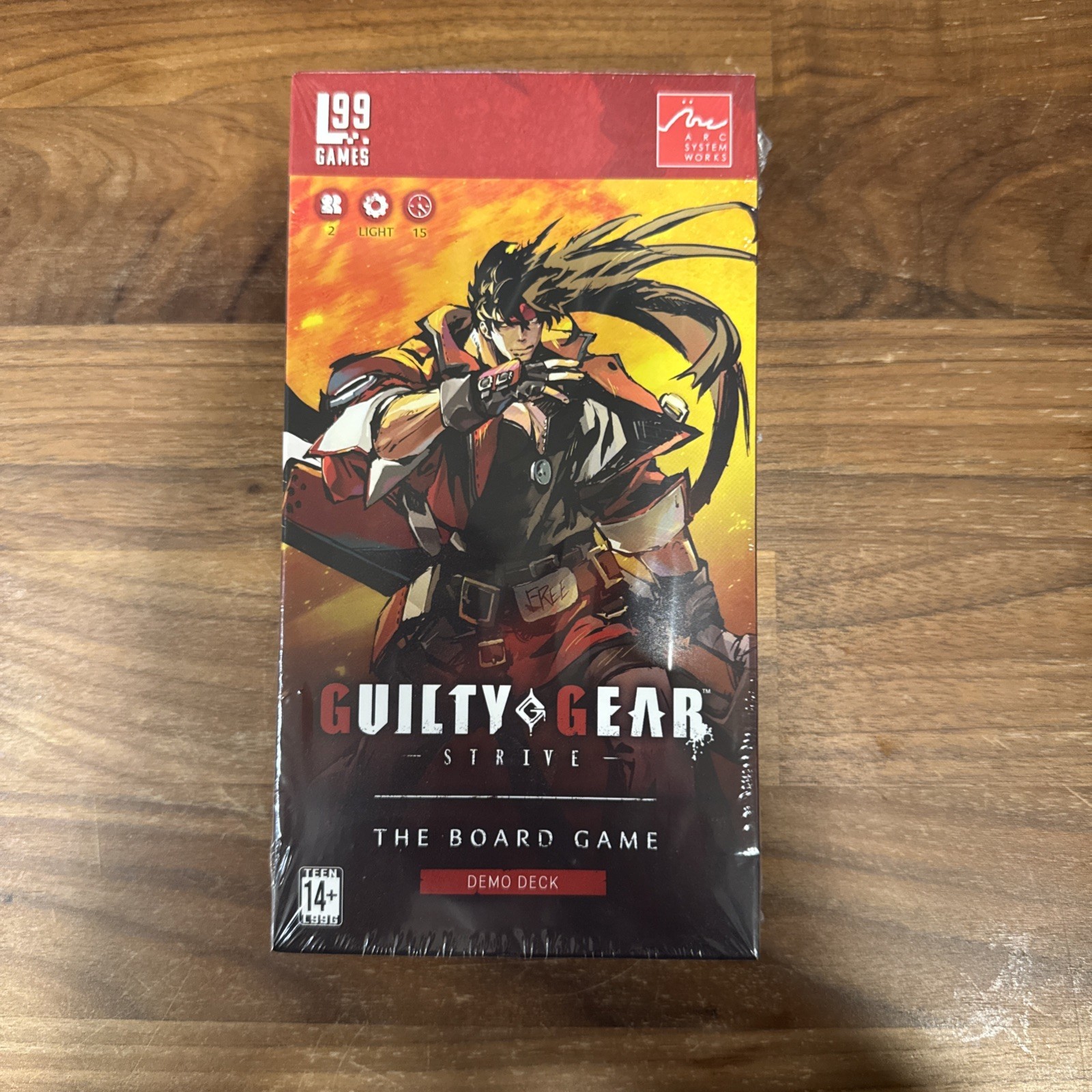 Guilty Gear Strive: The Board Game • Demo Deck • Level 99 Games • NEW SEALED