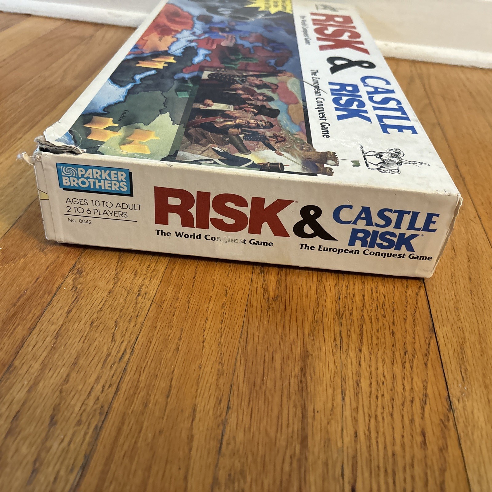 1990 Risk and Castle Risk Board Game Vintage Parker Brothers -great Condition!!