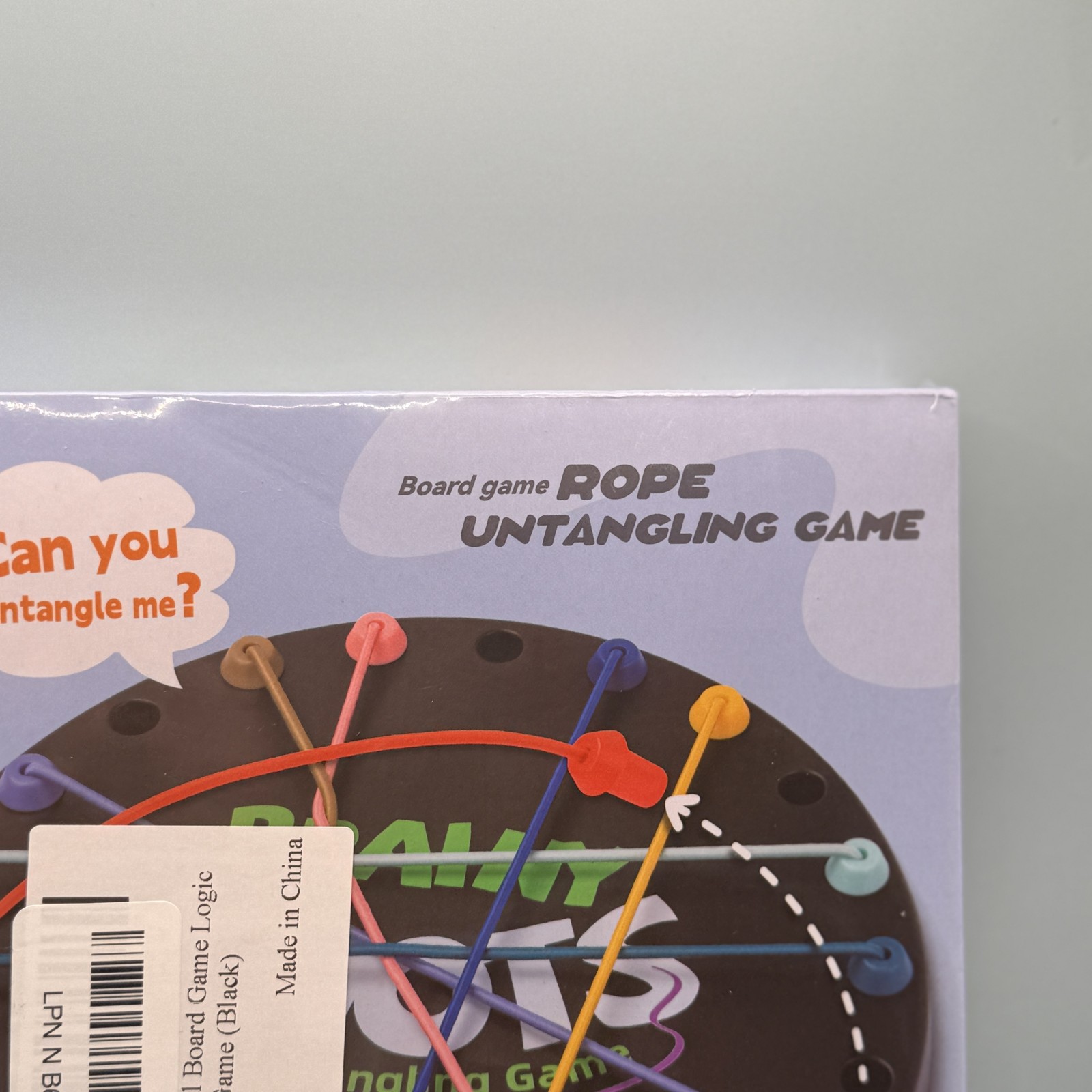 QML Rope Untangling Challenge Puzzle Board Game Logic Thinking Kids 3+ New