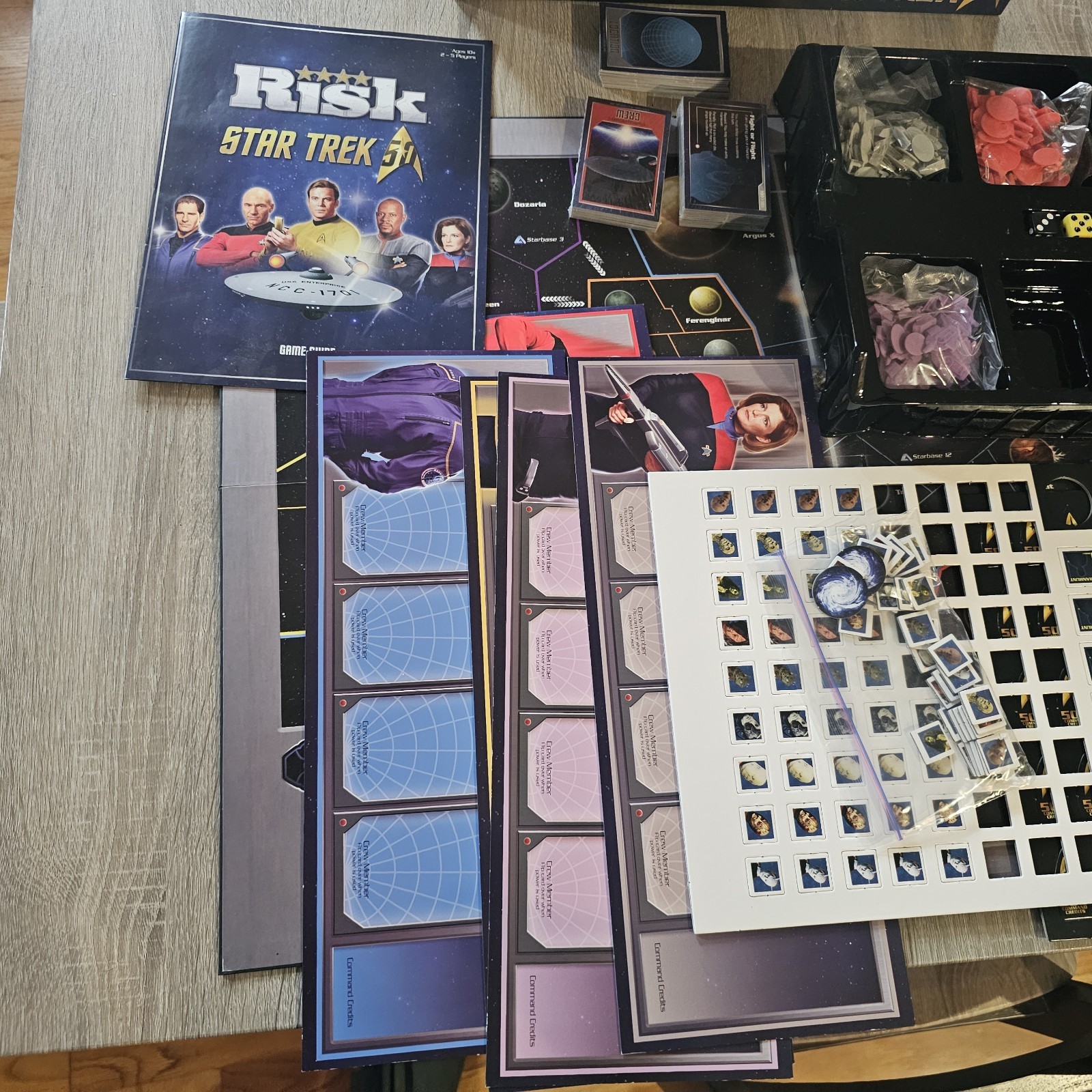Star Trek 50th Anniversary Edition Risk Board Game New