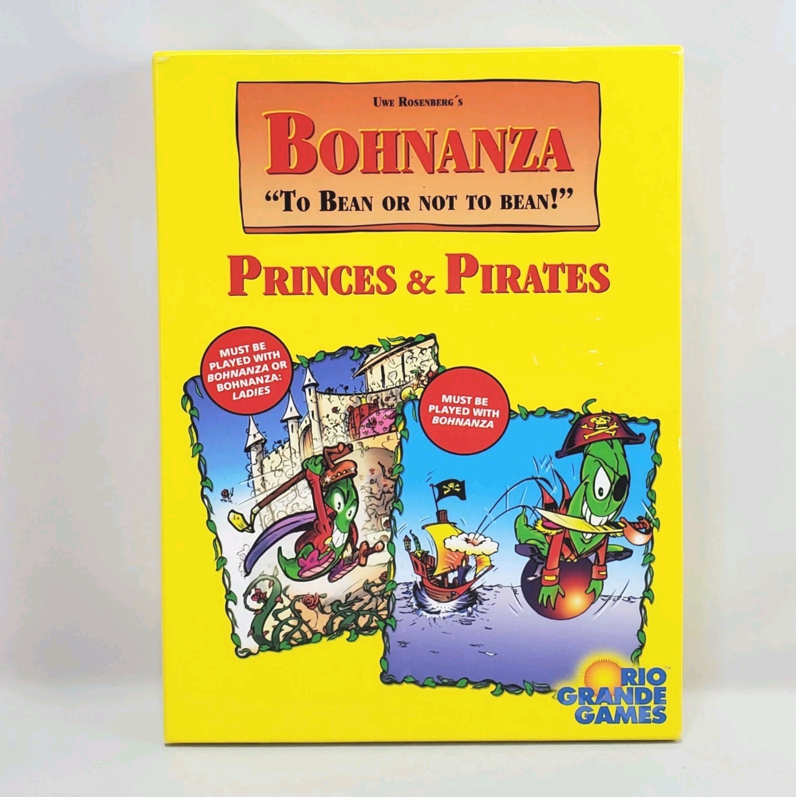 Bohnanza: Princes & Pirates Expansion, Requires Base Game ▪︎ New Opened