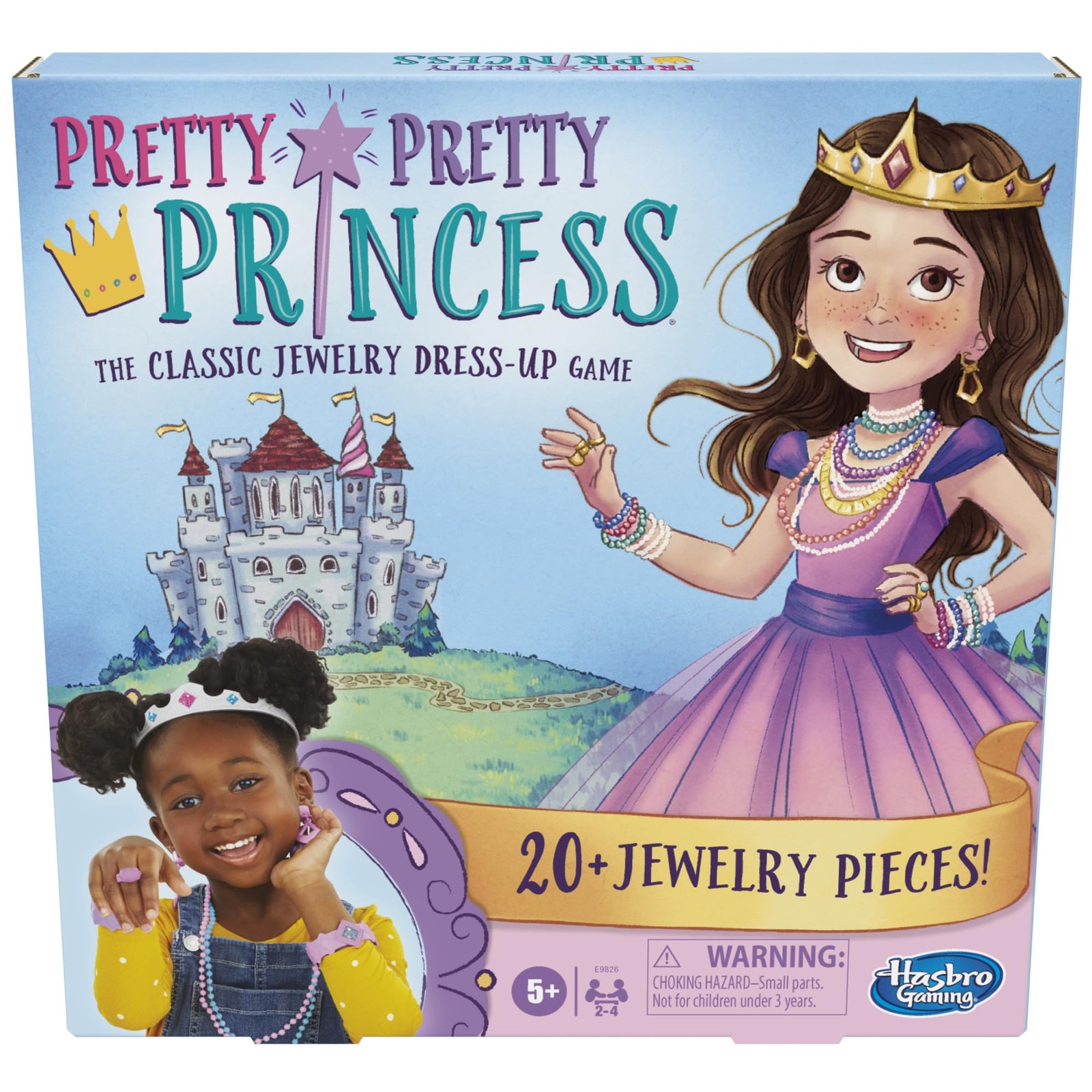 Pretty Pretty Princess Board Game Jewelry Dress Up Fun For Kids Ages 5 And Up