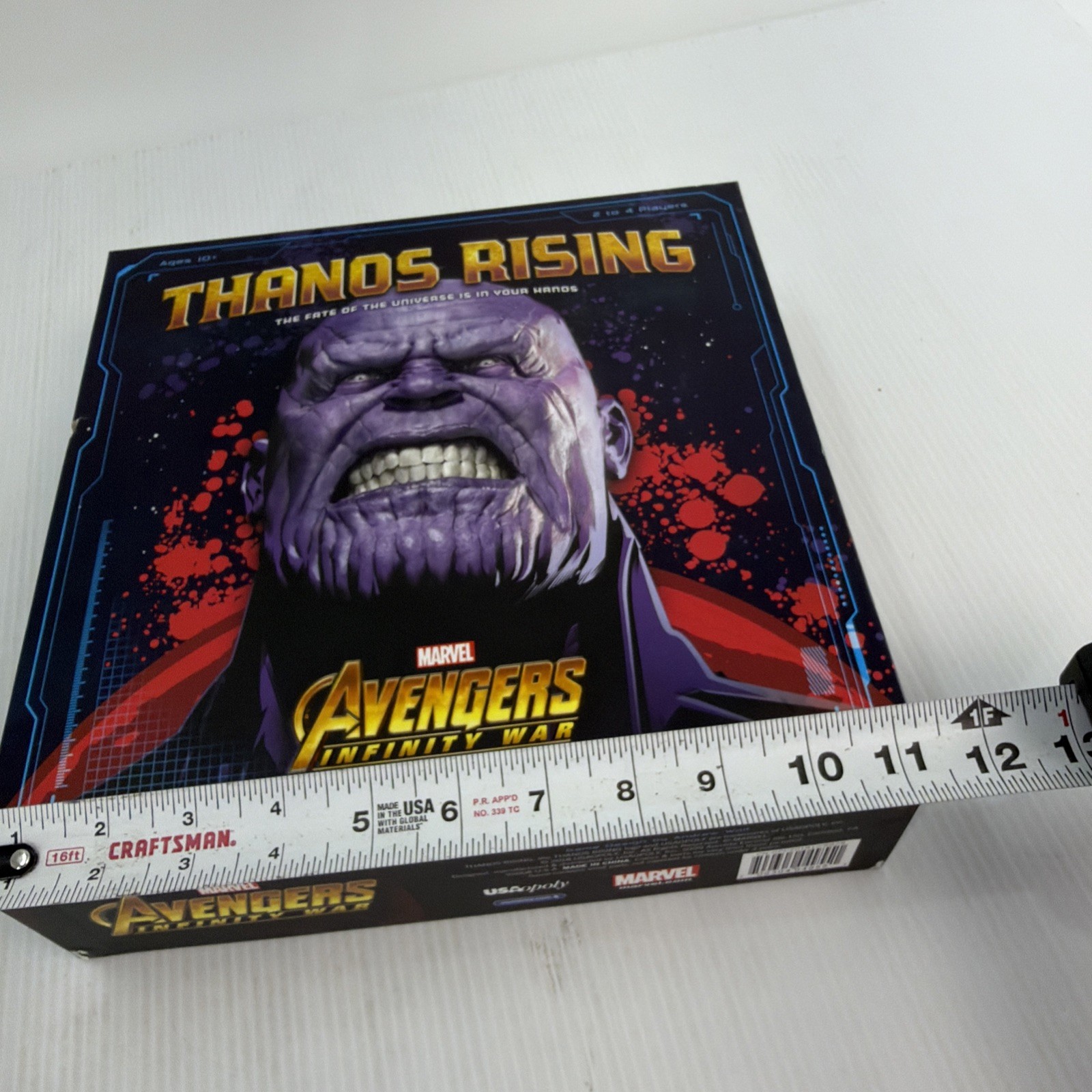 Thanos Rising Avengers Infinity War Board Game Marvel Strategy, 2-4 Players, 10Y