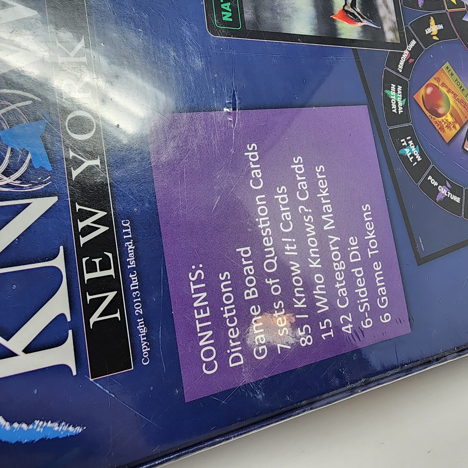 I KNOW NEW YORK Board Game TRIVIA Multiplayer 2 to 12+ PLAYERS Party SEALED NEW