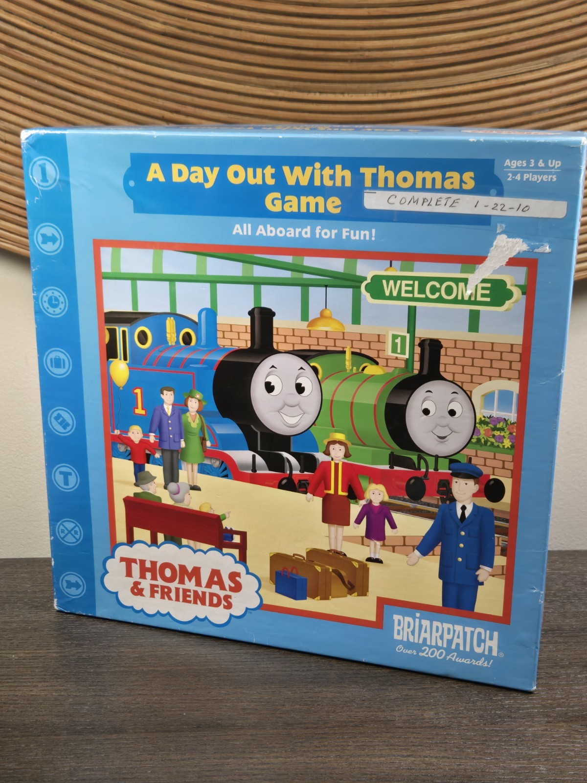 Thomas & Friends Tank Engine A DAY OUT WITH THOMAS Board Game Briarpatch 2005