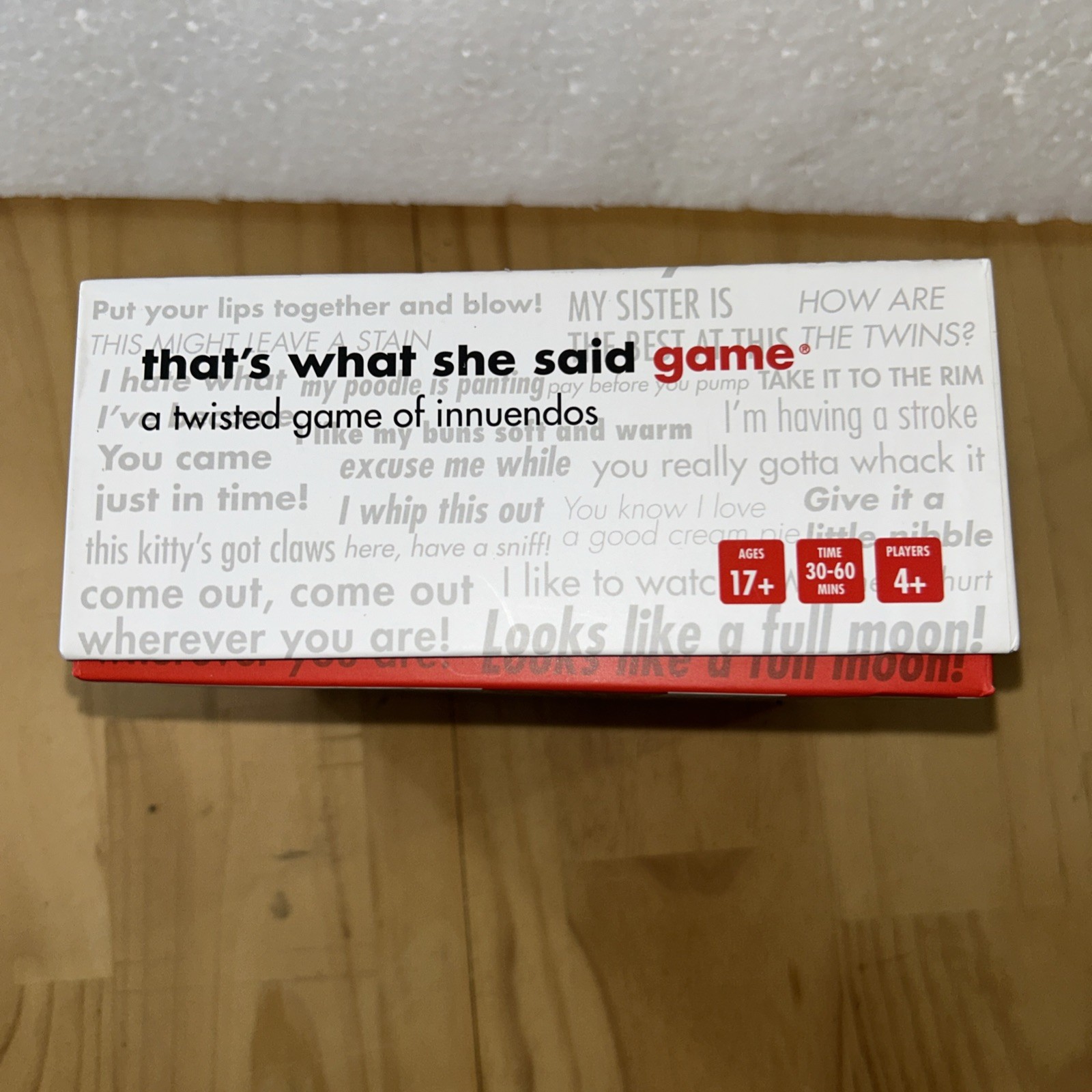 that’s what she said game – New