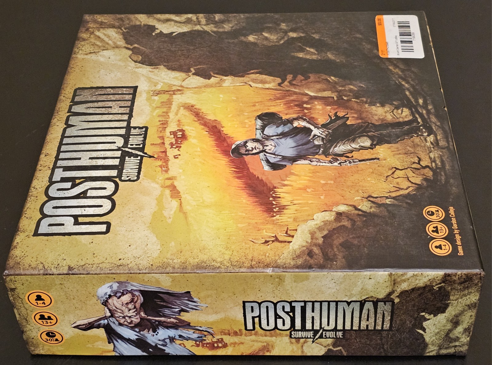 Post Human Survive / Evolve Board Game W/ Defiant Expansion – Good Condition