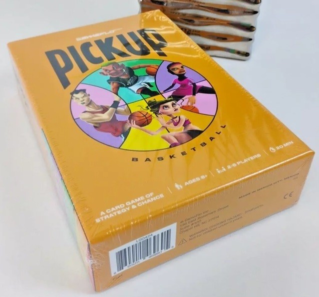 GAMEFLO PICKUP BASKETBALL CARD GAME. NEW/SEALED 2-6 PLAYERS AGES 8+ STRATEGY