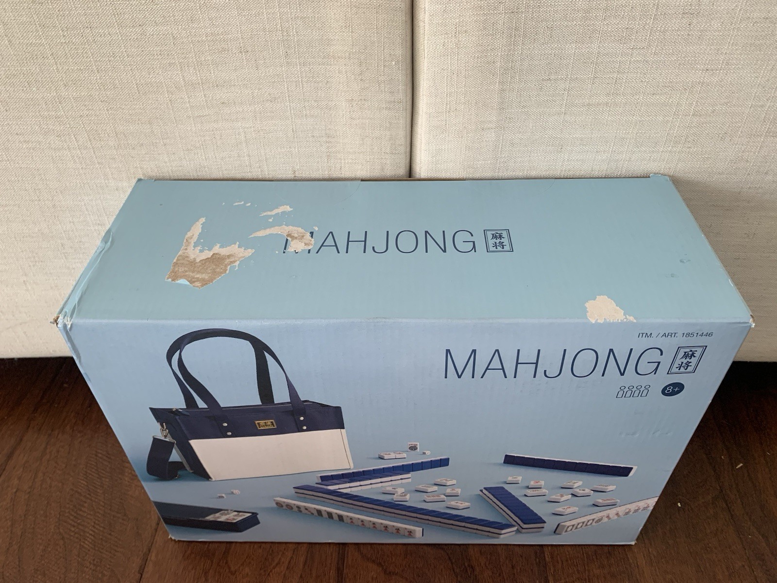 Winning Solution American Travel Mahjong Set With Carrier Bag