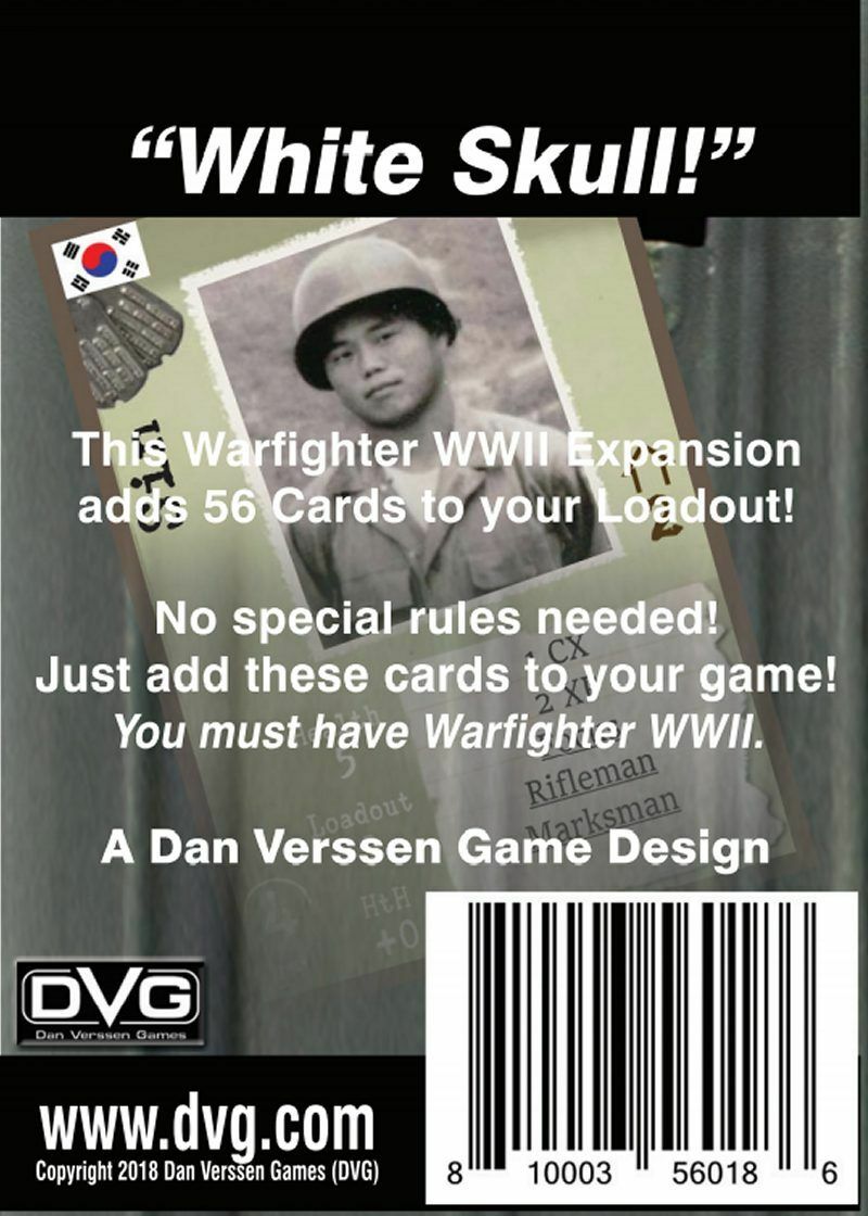 DVG Warfighter: WWII Expansion #30 – South Korea #2 For Korean War DVG NISW