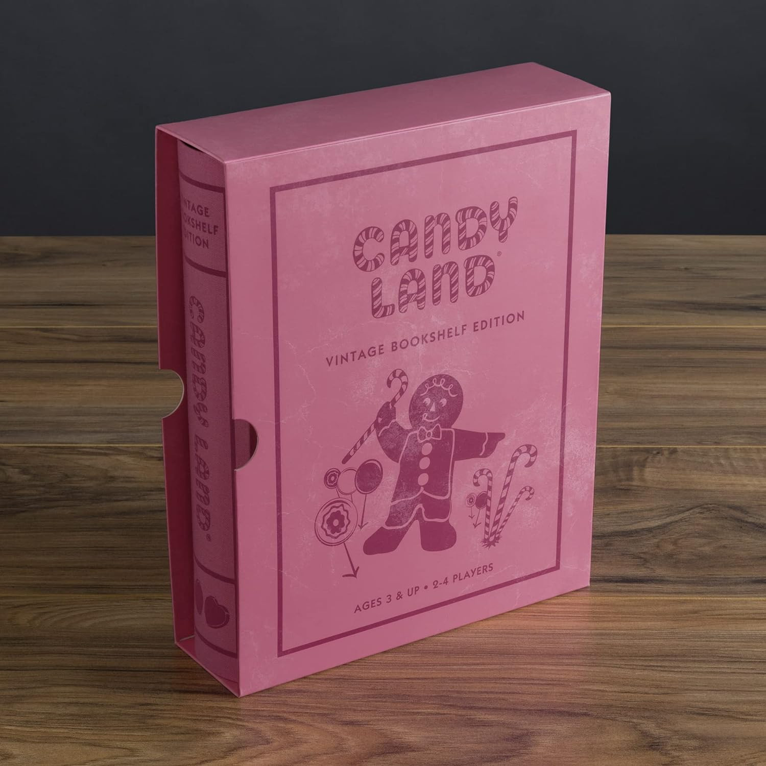 Candy Land Vintage Bookshelf Edition – Classic Board Game for Kids, Ages 3+