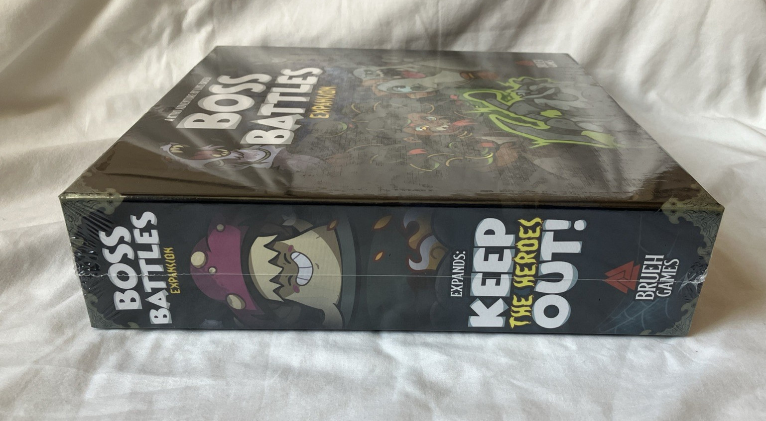 NEW and SEALED Boss Battle Expansion Board Game By Brueh Games
