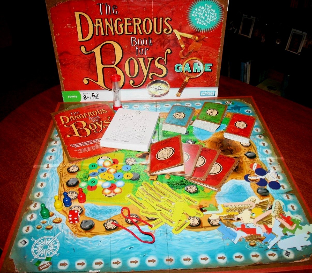 The Dangerous Book for Boys Board Game – Amazing Adventures Based on Book! -2008