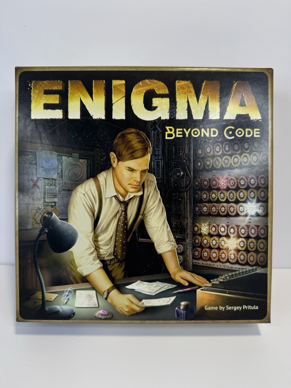 Enigma – Beyond Code Crowd Games Board Game Sergey Pritula, Unused And Complete