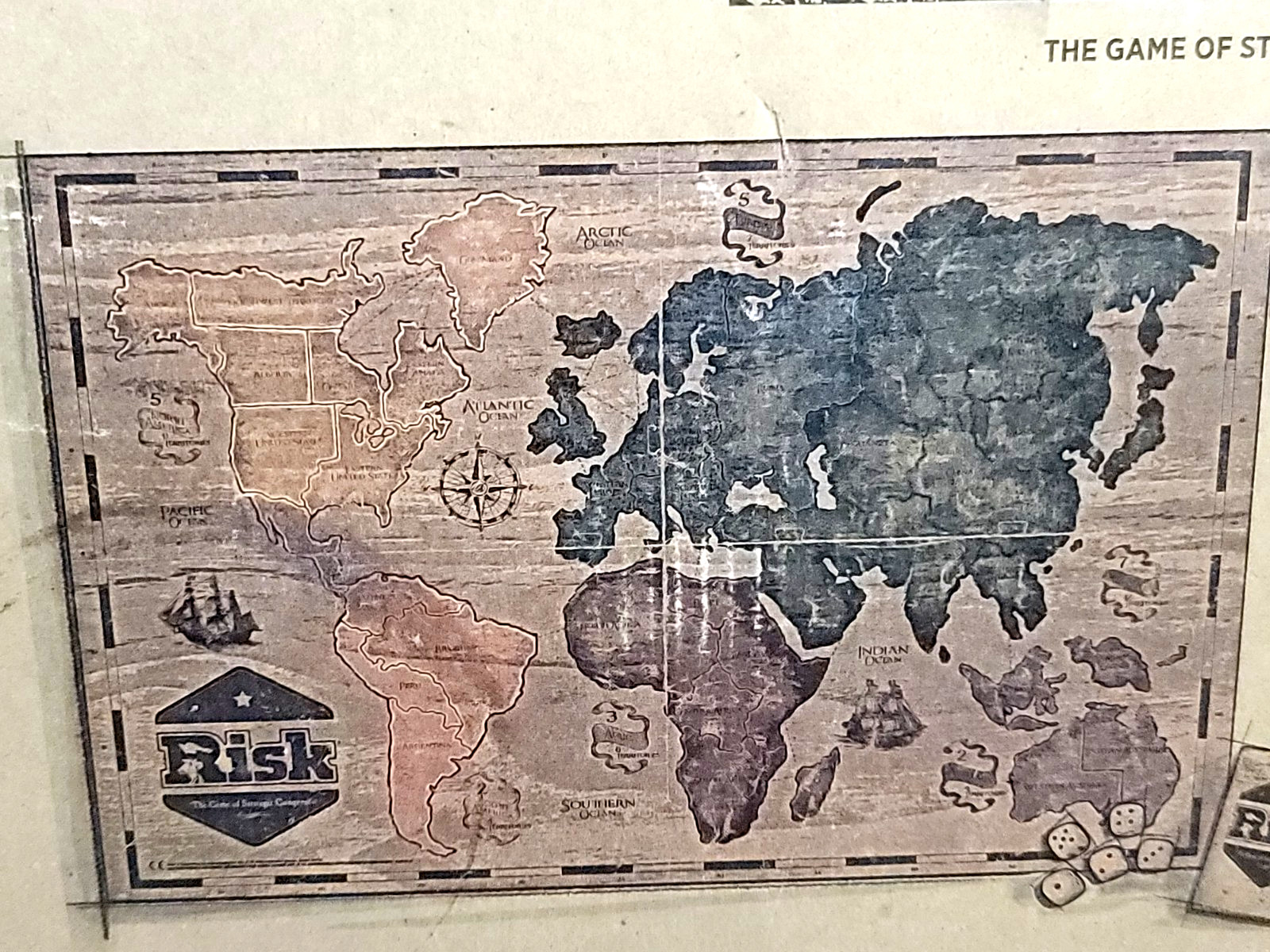 RISK Wooden Collector’s Edition 2016 Target Exclusive New See Pics/Desc