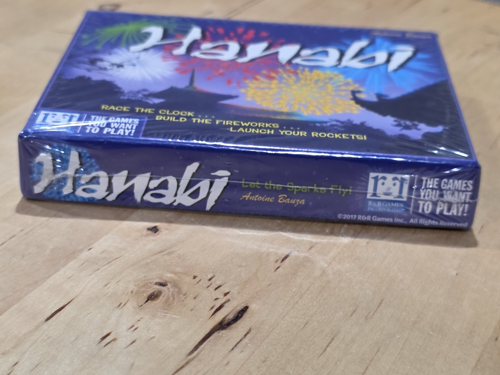 Hanabi Fireworks Card Game Antoine Bauza R&R Games 2017 NEW Sealed 2-5 Players