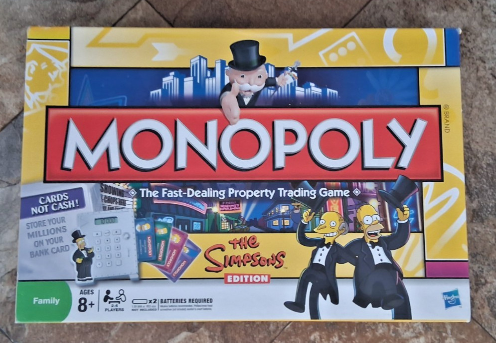 Monopoly: The Simpsons Electronic Edition Board Game