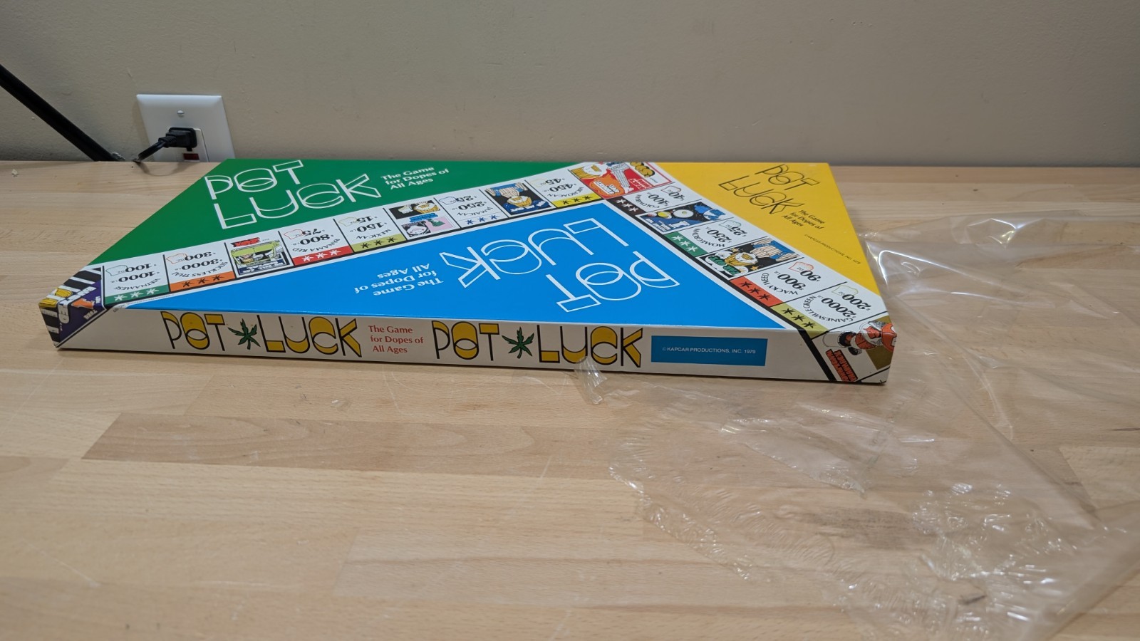 Vintage 1979 Kapcar Pot Luck Board Game RARE