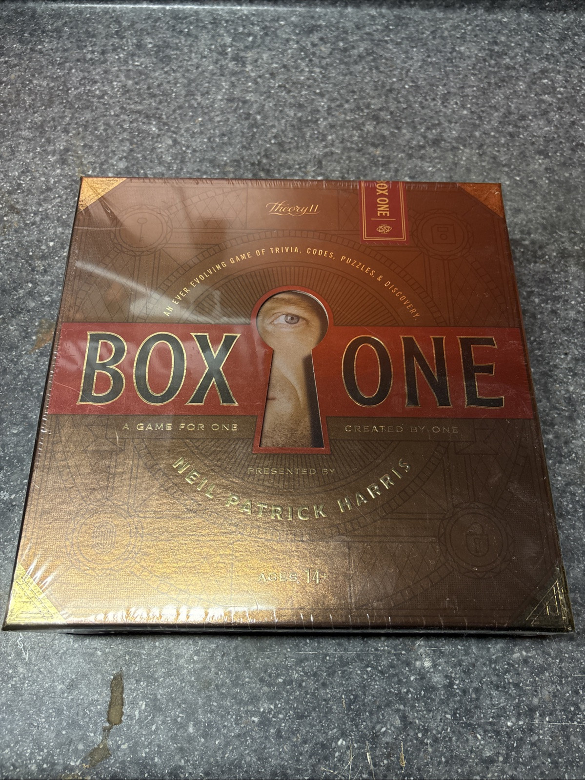 Theory11 Box One Presented by Neil Patrick Harris Interactive Board Game for One