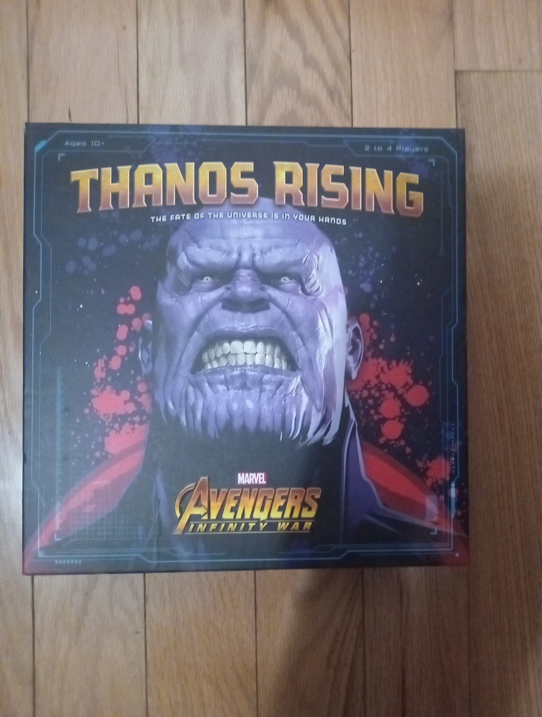 Thanos Rising Board Game -100% Complete -Marvel Avengers Infinity War Factory Se