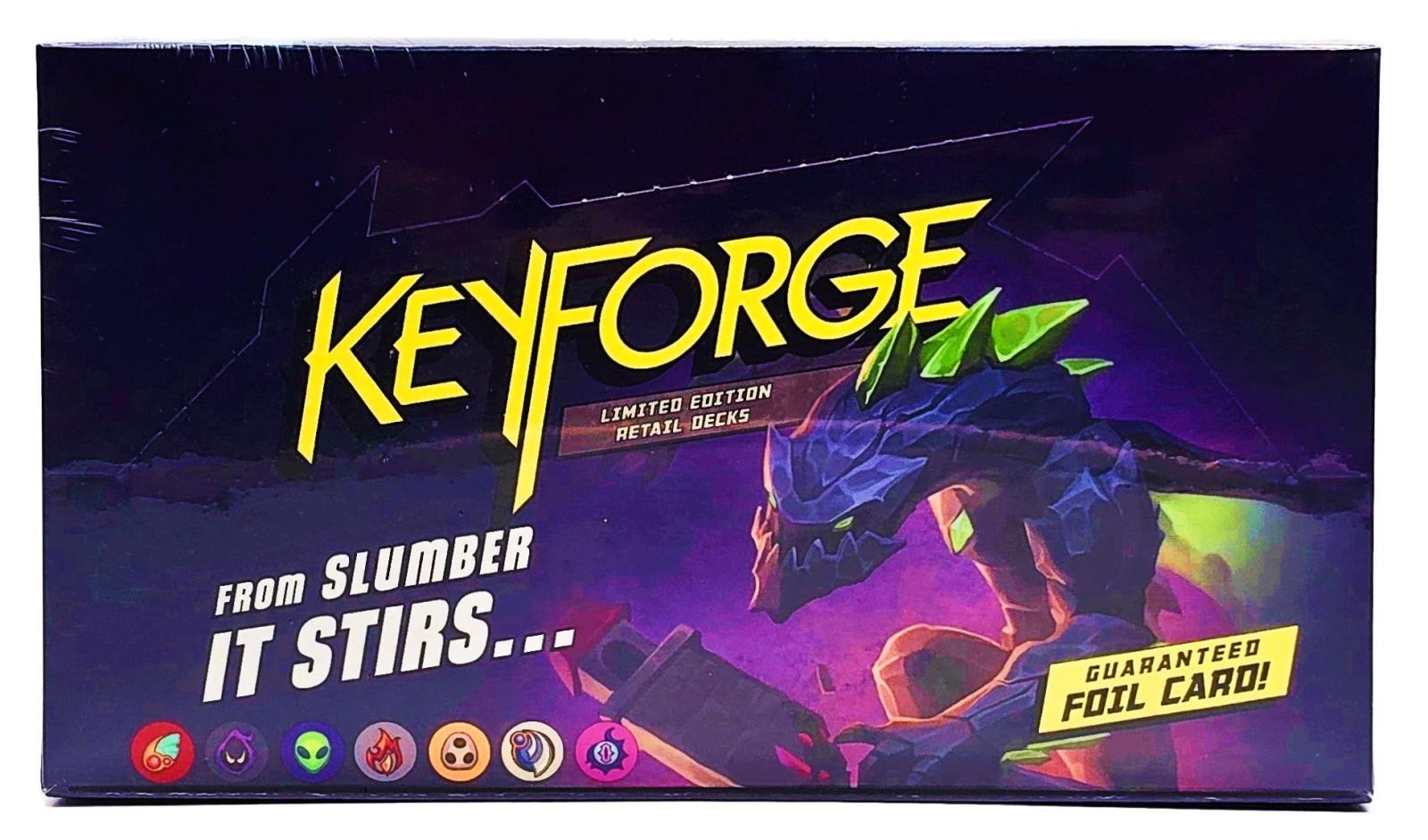 Keyforge: Draconian Measures – Limited Edition Retail Decks Display – SEALED
