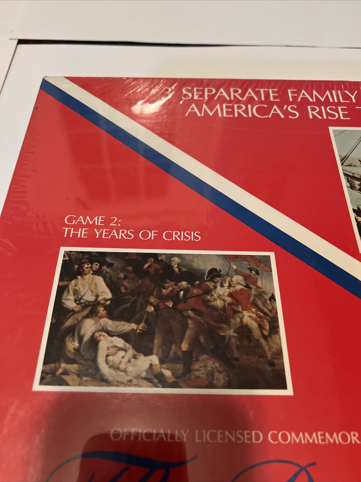 Coach House Boardgame Bicentennial Games Box In Plastic Wrap Vintage