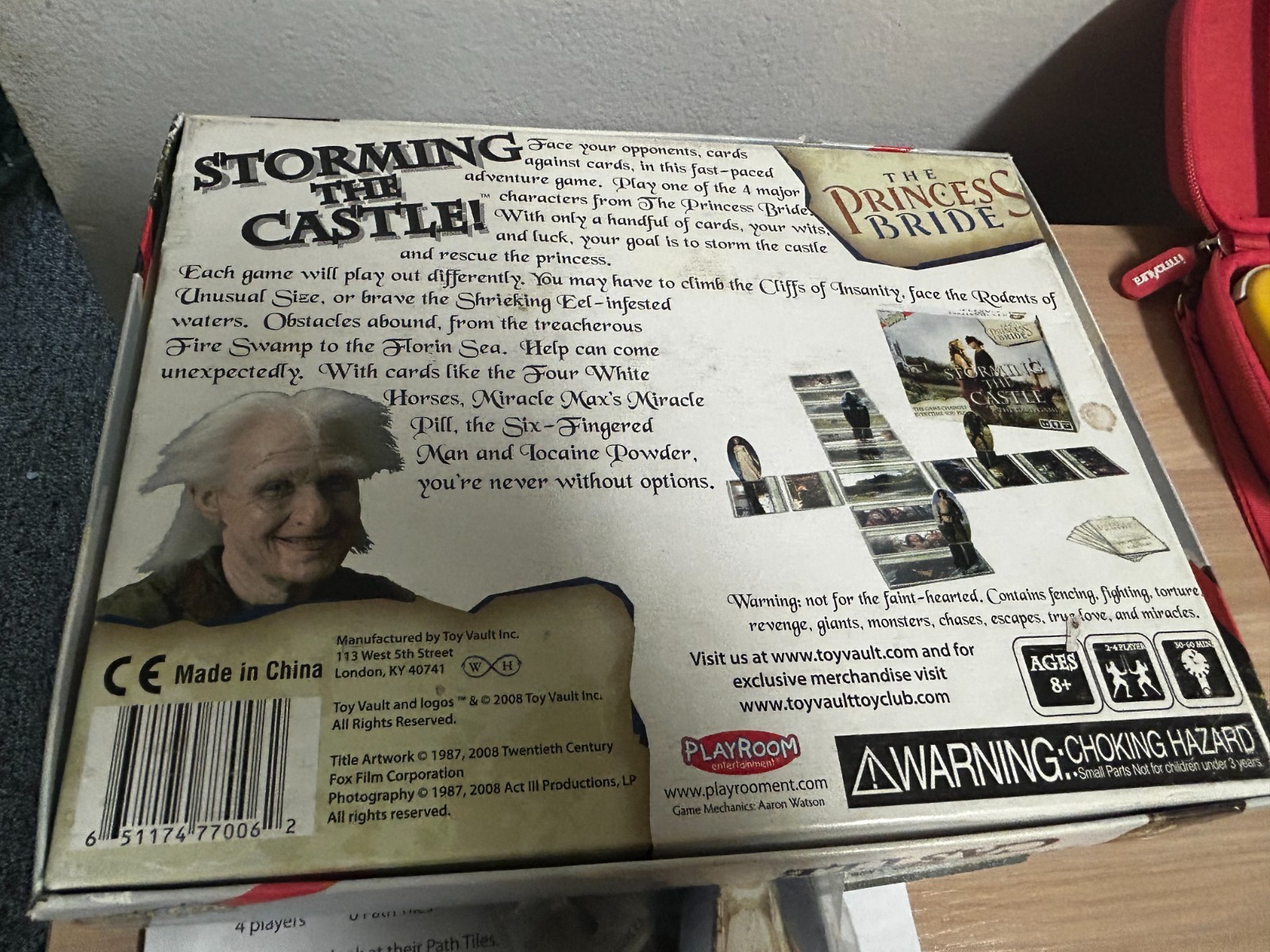 The Princess Bride Card Game – Storming The Castle – 2008 Complete Toy Vault